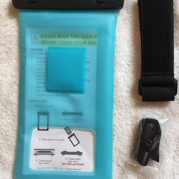 Aqua Case is a FLOATING 100% waterproof pouch, NWT - Picture 3 of 9